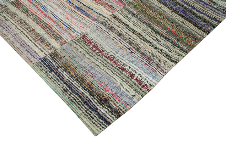 9x13 Multicolor Kilim Patchwork Rug - 34487