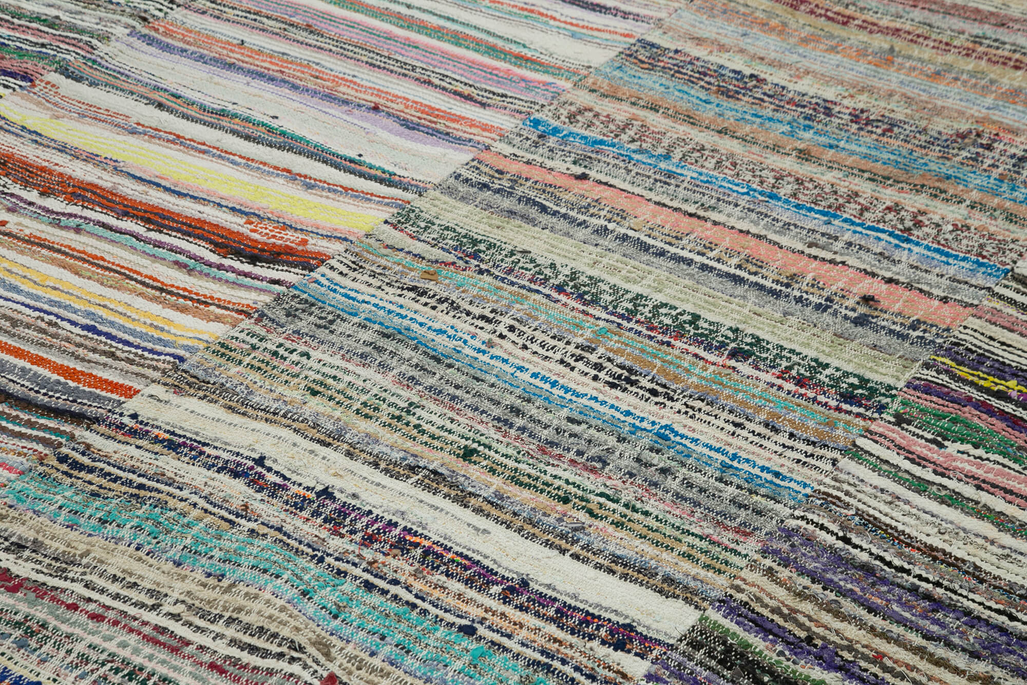 9x13 Multicolor Kilim Patchwork Rug - 34487