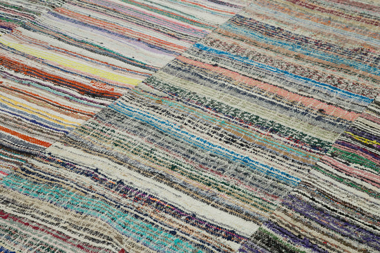 9x13 Multicolor Kilim Patchwork Rug - 34487