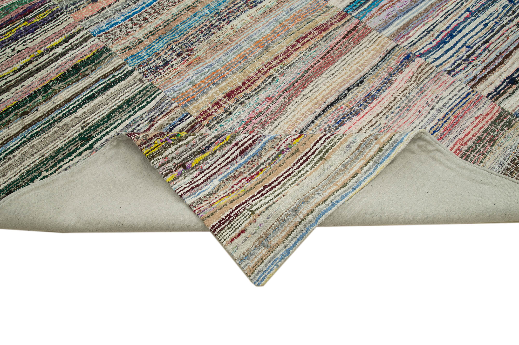 9x13 Multicolor Kilim Patchwork Rug - 34487