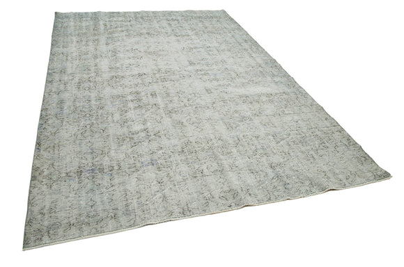 7x10 Grey Overdyed Rug - 34596