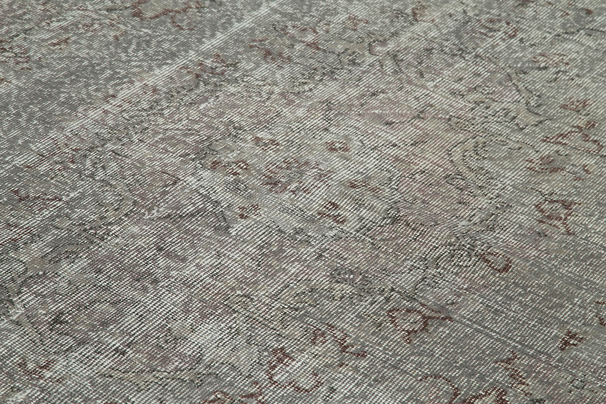 6x9 Grey Overdyed Rug - 34667