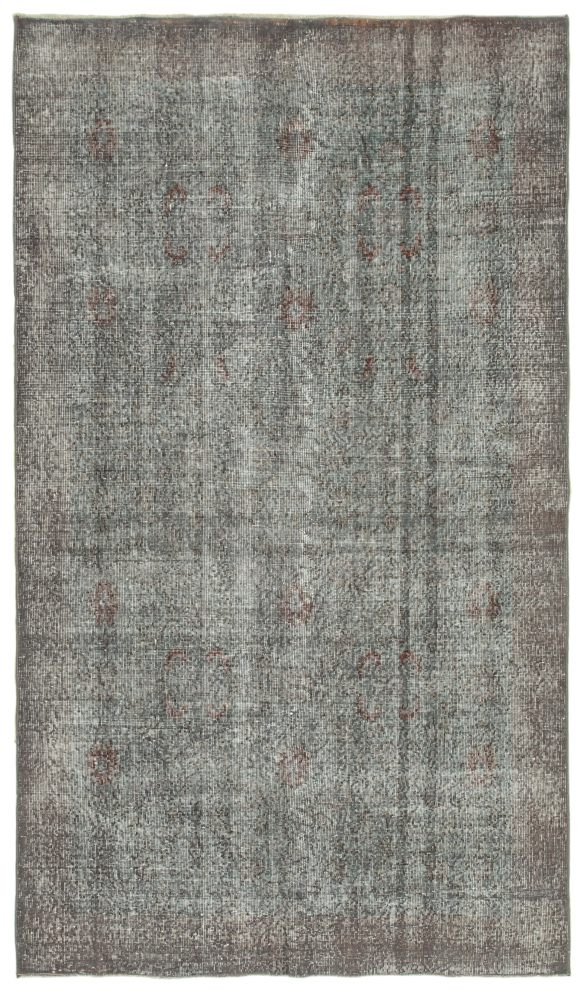 5x8 Grey Overdyed Rug - 34673