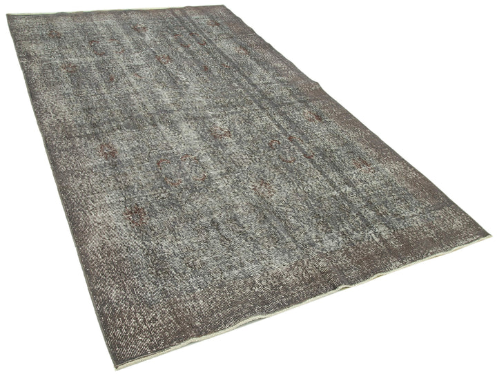 5x8 Grey Overdyed Rug - 34673
