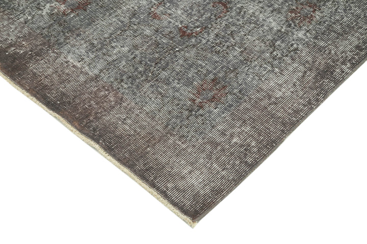 5x8 Grey Overdyed Rug - 34673
