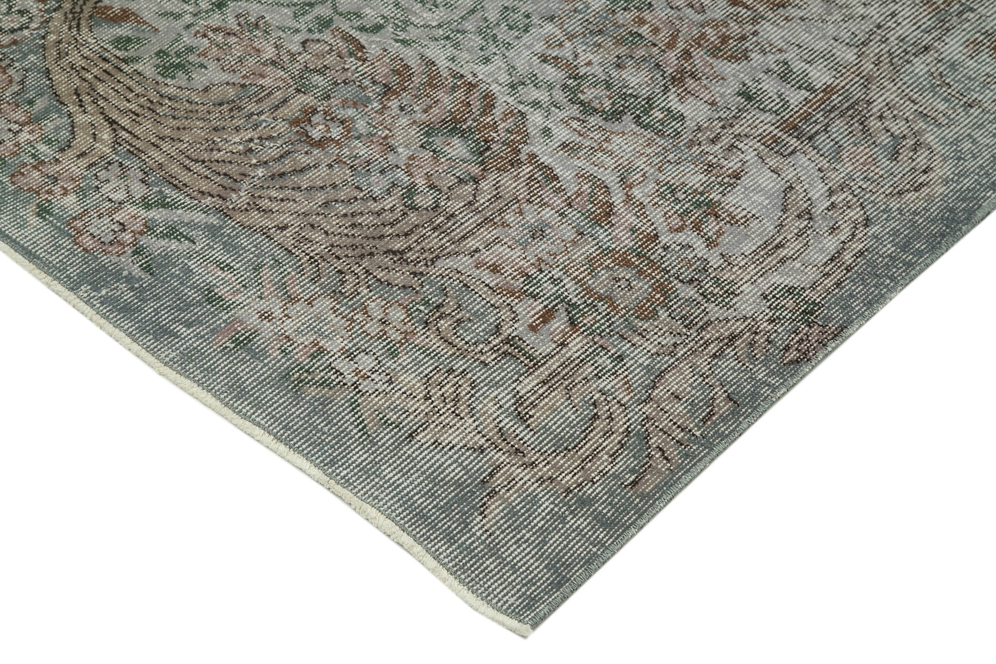 6x9 Grey Overdyed Rug - 34688