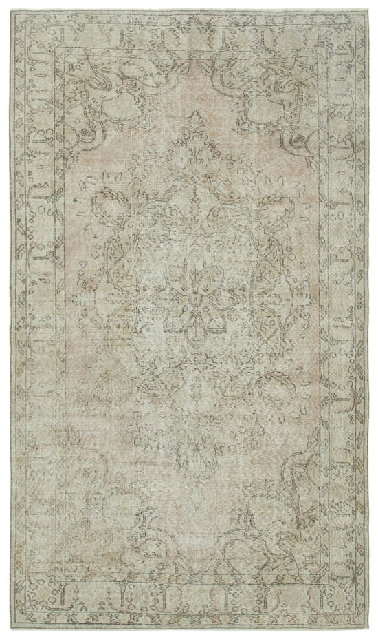 5x8 Grey Overdyed Rug - 34766