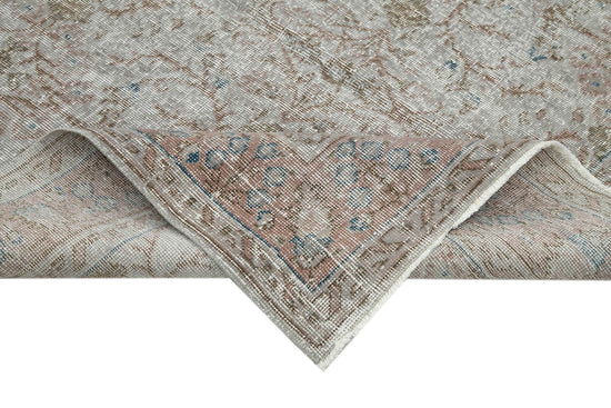 5x9 Grey Overdyed Rug - 34773