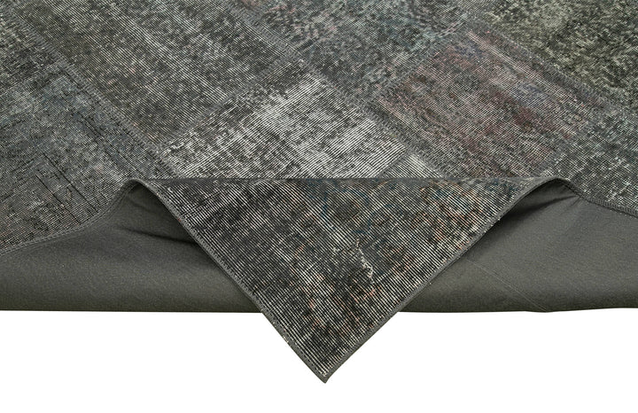 8x11 Grey Patchwork Rug- 34782
