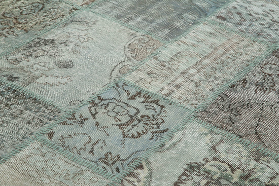 8x11 Blue Patchwork Rug- 34785