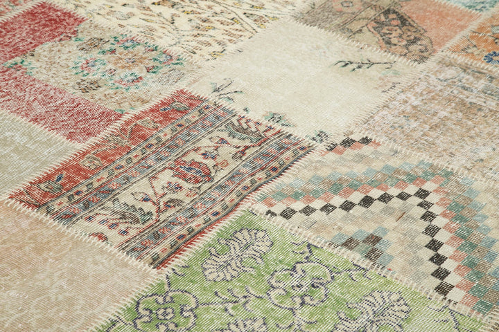 8x12 Multicolor Patchwork Rug- 34800