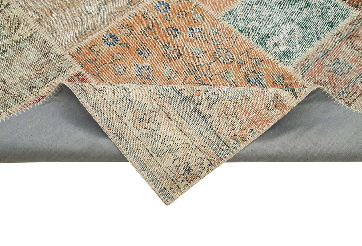 8x12 Multicolor Patchwork Rug- 34800