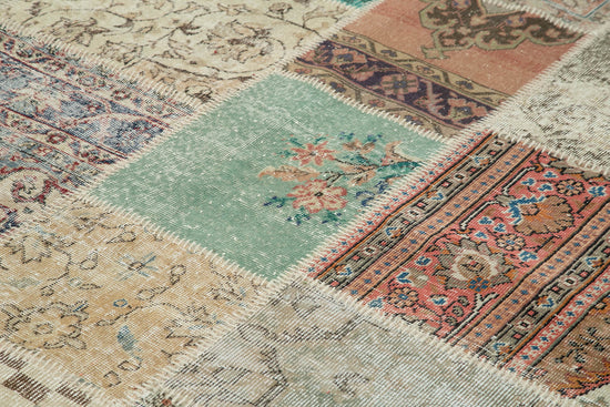 8x11 Multicolor Patchwork Rug- 34803