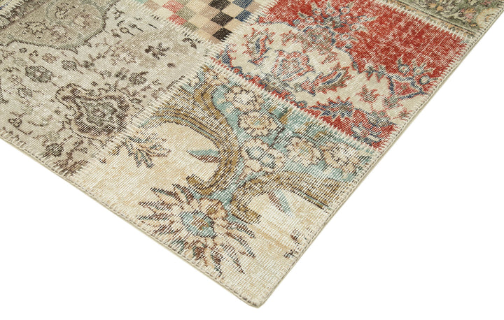 8x11 Multicolor Patchwork Rug- 34809
