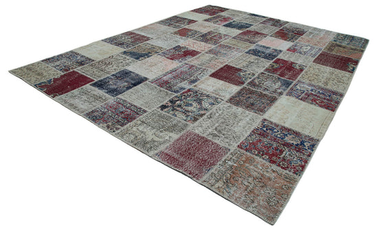 10x13 Multicolor Patchwork Rug - 34820