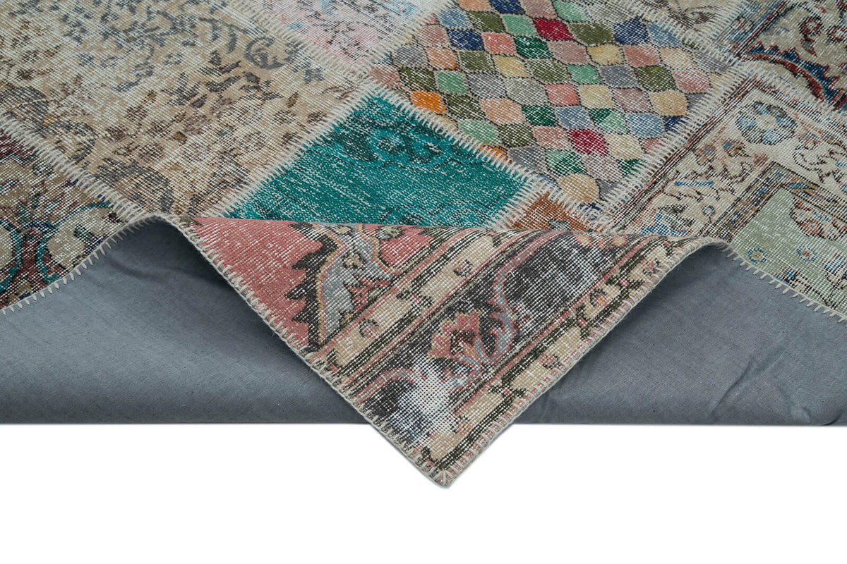 10x13 Multicolor Patchwork Rug - 34821