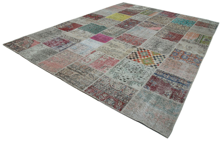 10x13 Multicolor Patchwork Rug - 34822