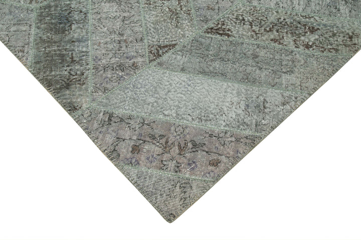 9x12 Grey Patchwork Rug- 34825