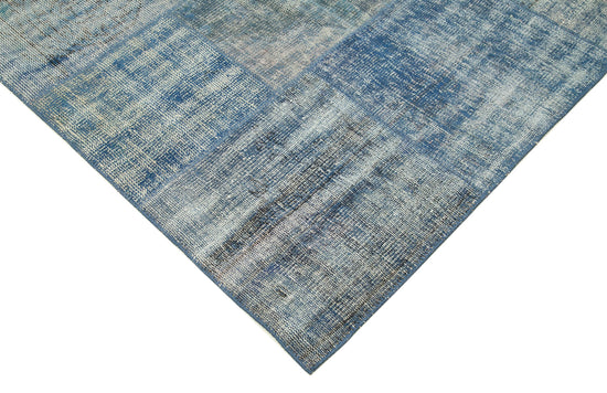 8x11 Blue Patchwork Rug- 34843