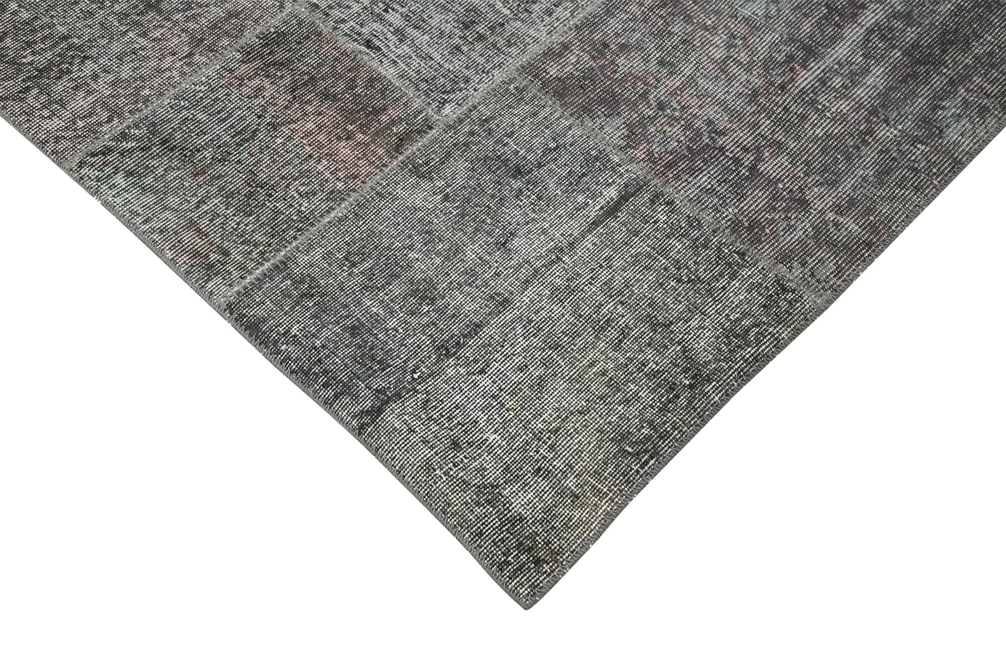 8x12 Grey Patchwork Rug- 34850