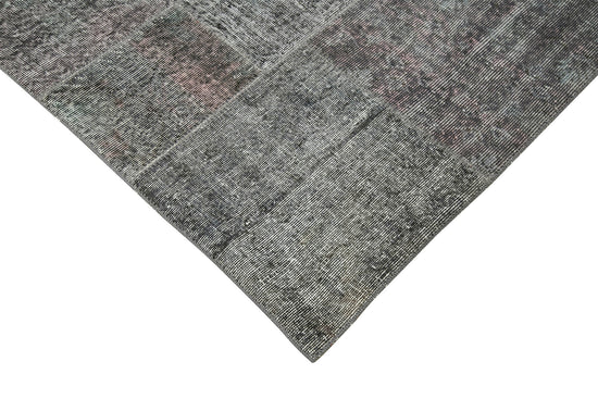 8x12 Grey Patchwork Rug- 34850