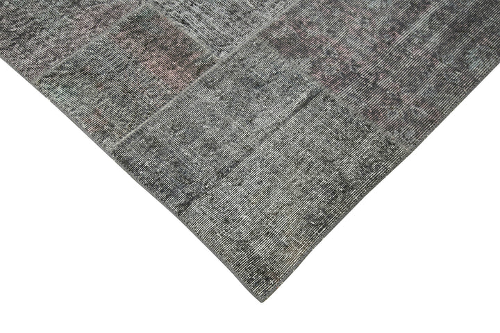 8x12 Grey Patchwork Rug- 34850