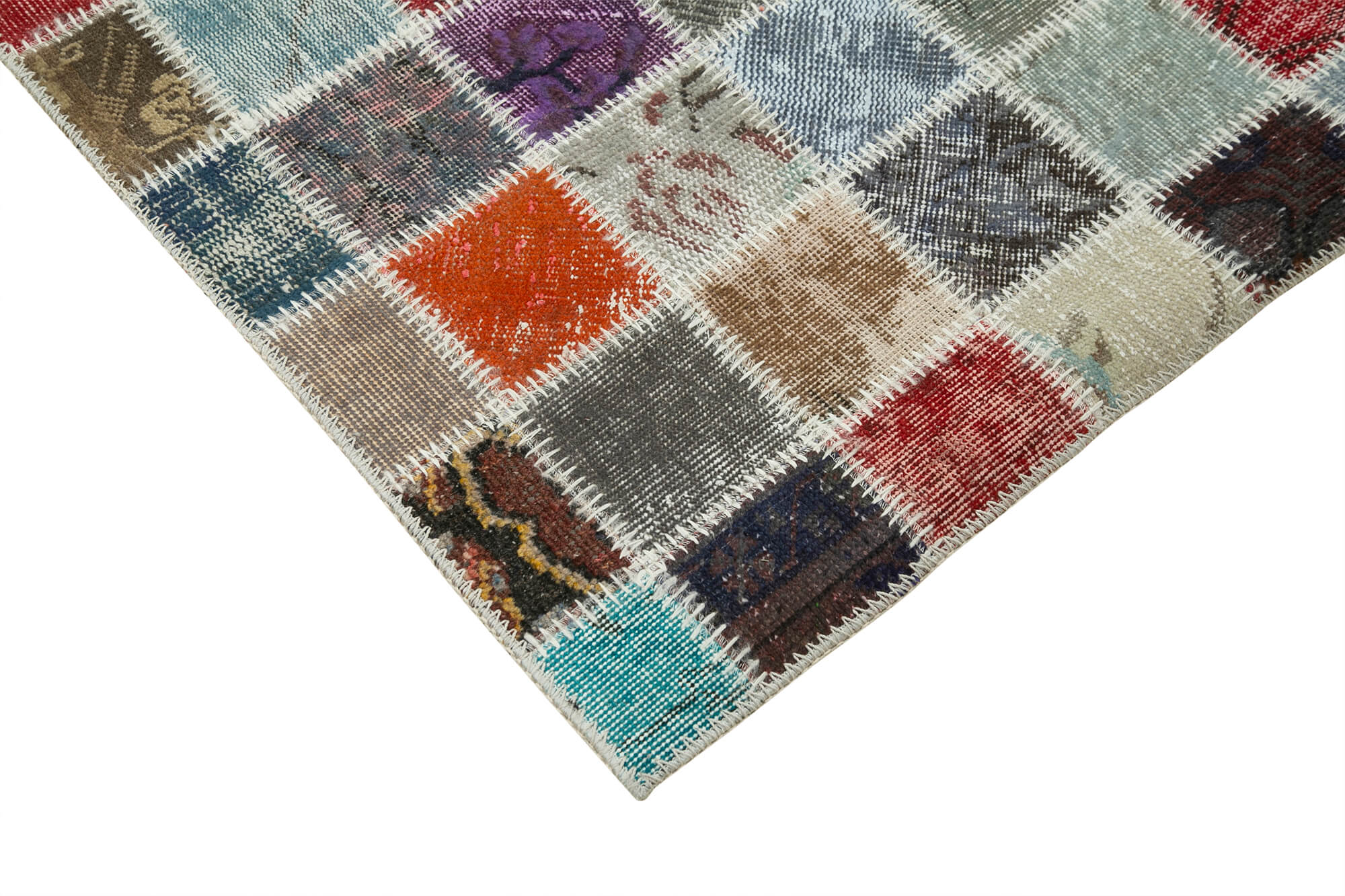8x12 Multicolor Patchwork Rug- 34866