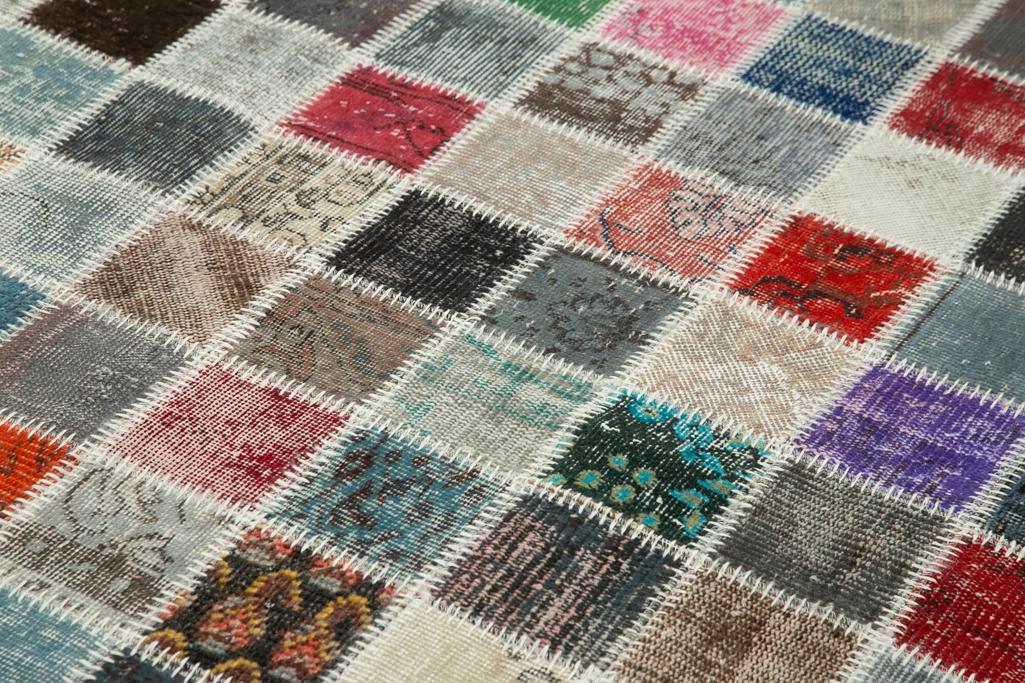 8x12 Multicolor Patchwork Rug- 34866