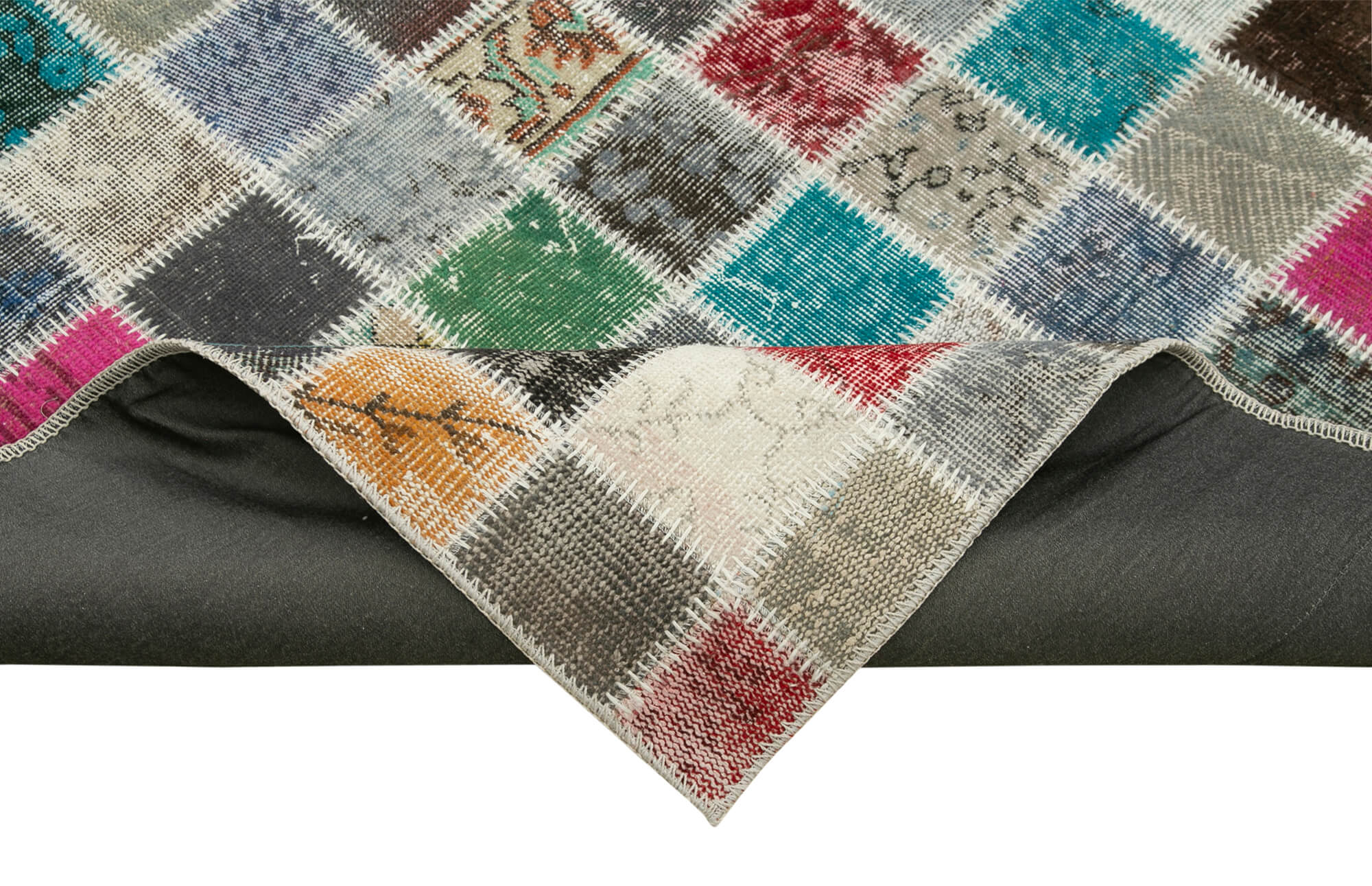 8x12 Multicolor Patchwork Rug- 34866