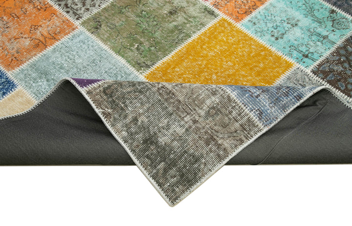 8x10 Multicolor Patchwork Rug - 34887