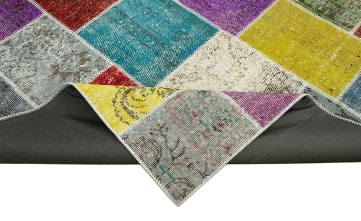 8x10 Multicolor Patchwork Rug - 34890