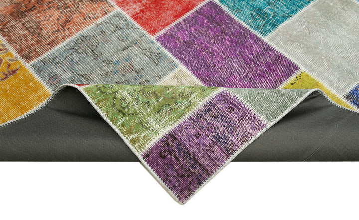 8x10 Multicolor Patchwork Rug - 34896