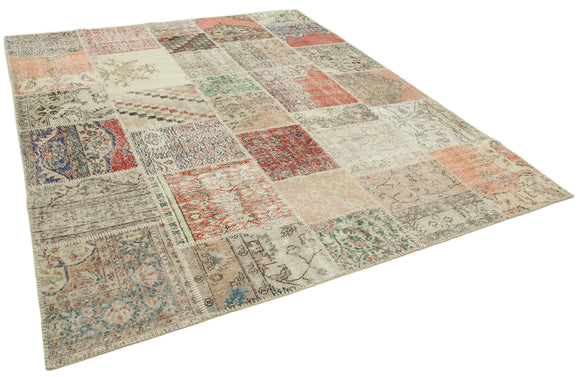 8x10 Multicolor Patchwork Rug - 34908