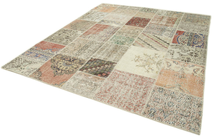 8x10 Multicolor Patchwork Rug - 34908