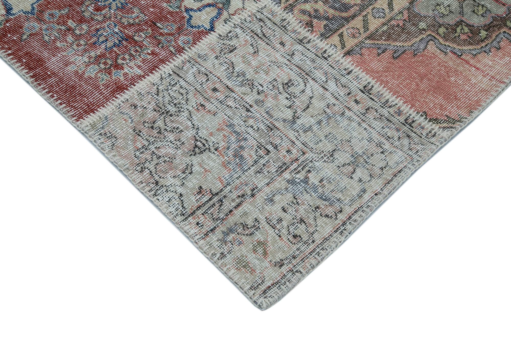 10x13 Multicolor Patchwork Rug - 34954
