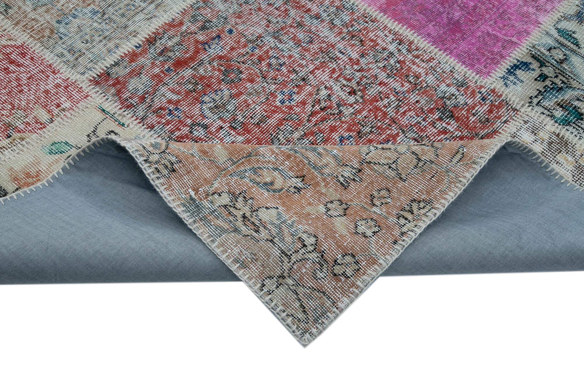 10x13 Multicolor Patchwork Rug - 34954