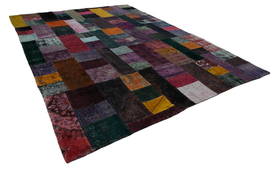 10x13 Multicolor Patchwork Rug - 34979