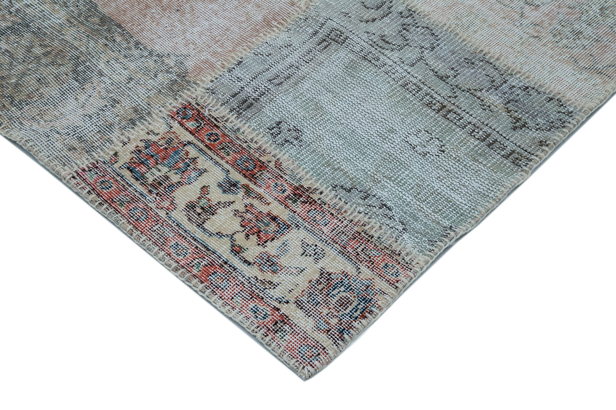 10x13 Multicolor Patchwork Rug - 34989