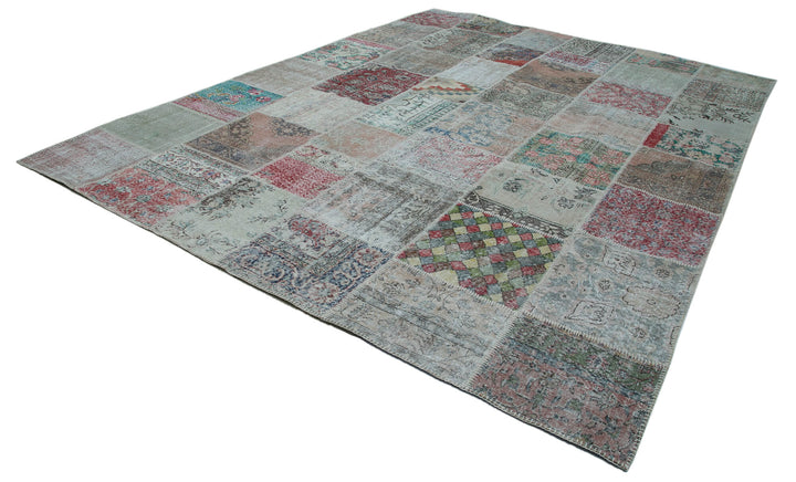 10x13 Multicolor Patchwork Rug - 34993