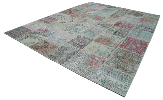 10x13 Multicolor Patchwork Rug - 34996