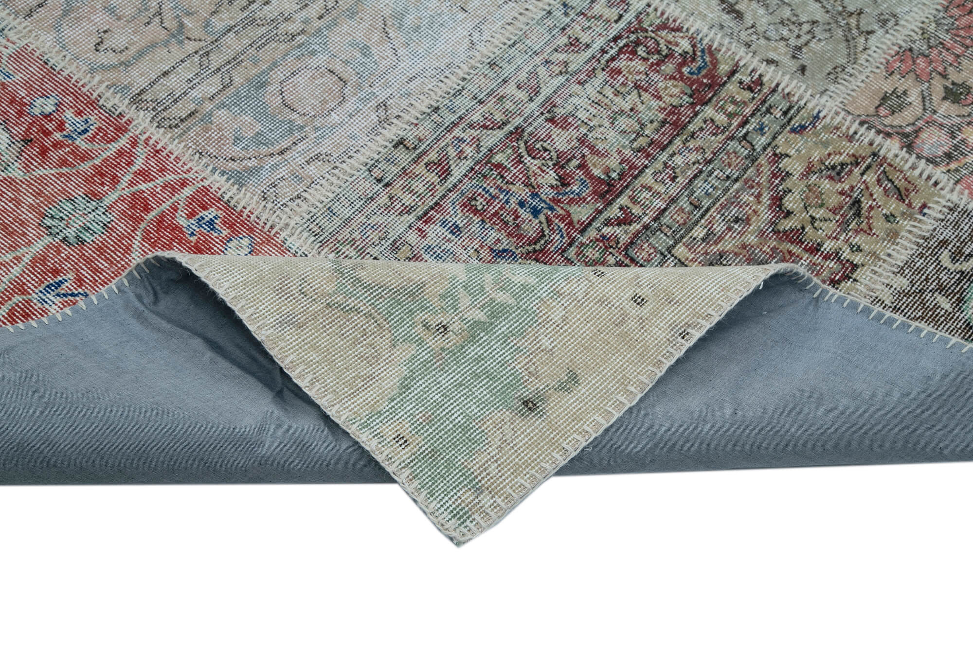 10x13 Multicolor Patchwork Rug - 34996
