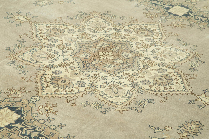 9x12 Beige Vintage Large Area Rug - 35134