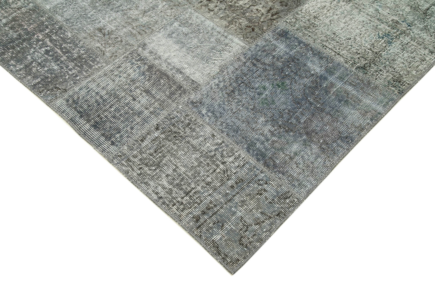 8x11 Grey Patchwork Rug- 35194