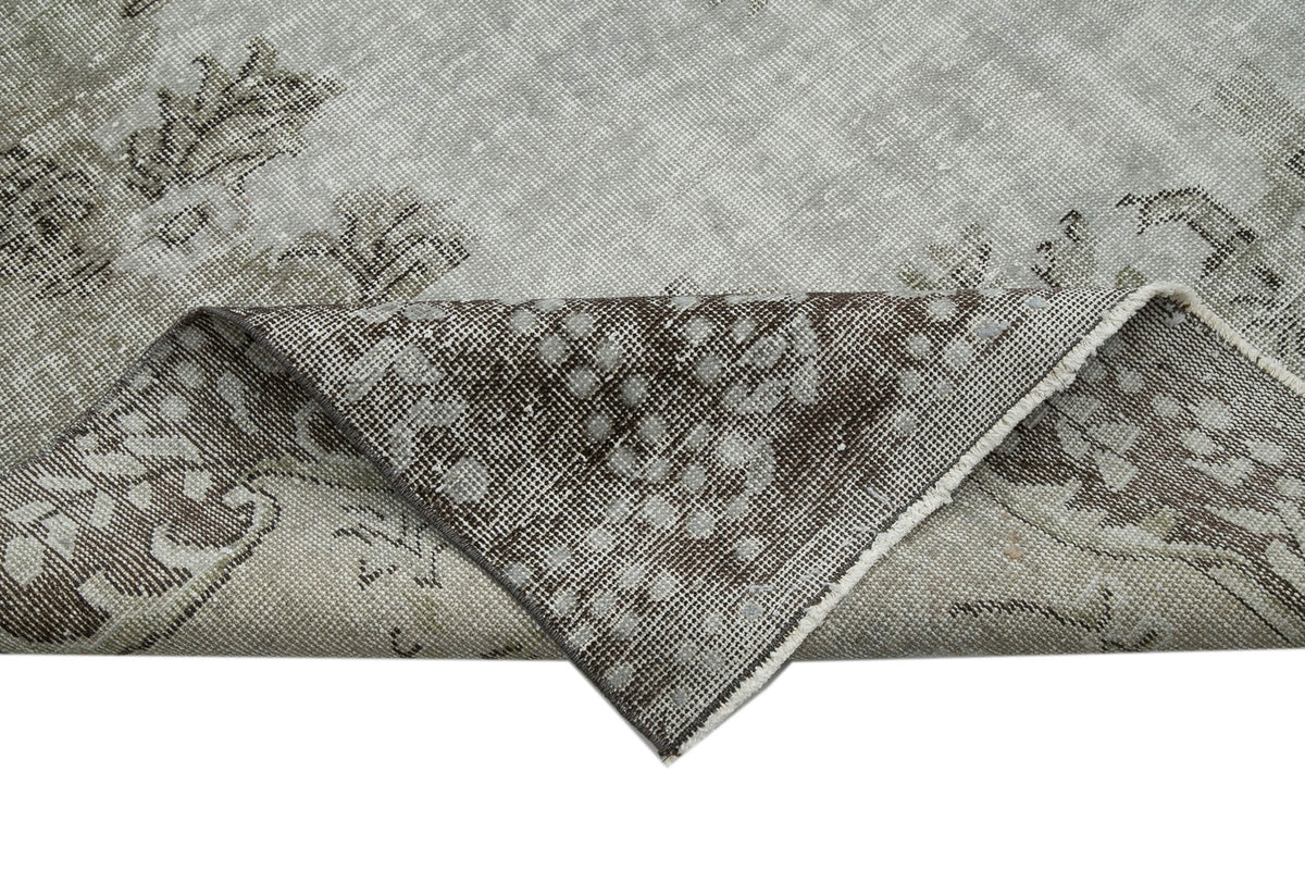 7x10 Grey Overdyed Rug - 35256