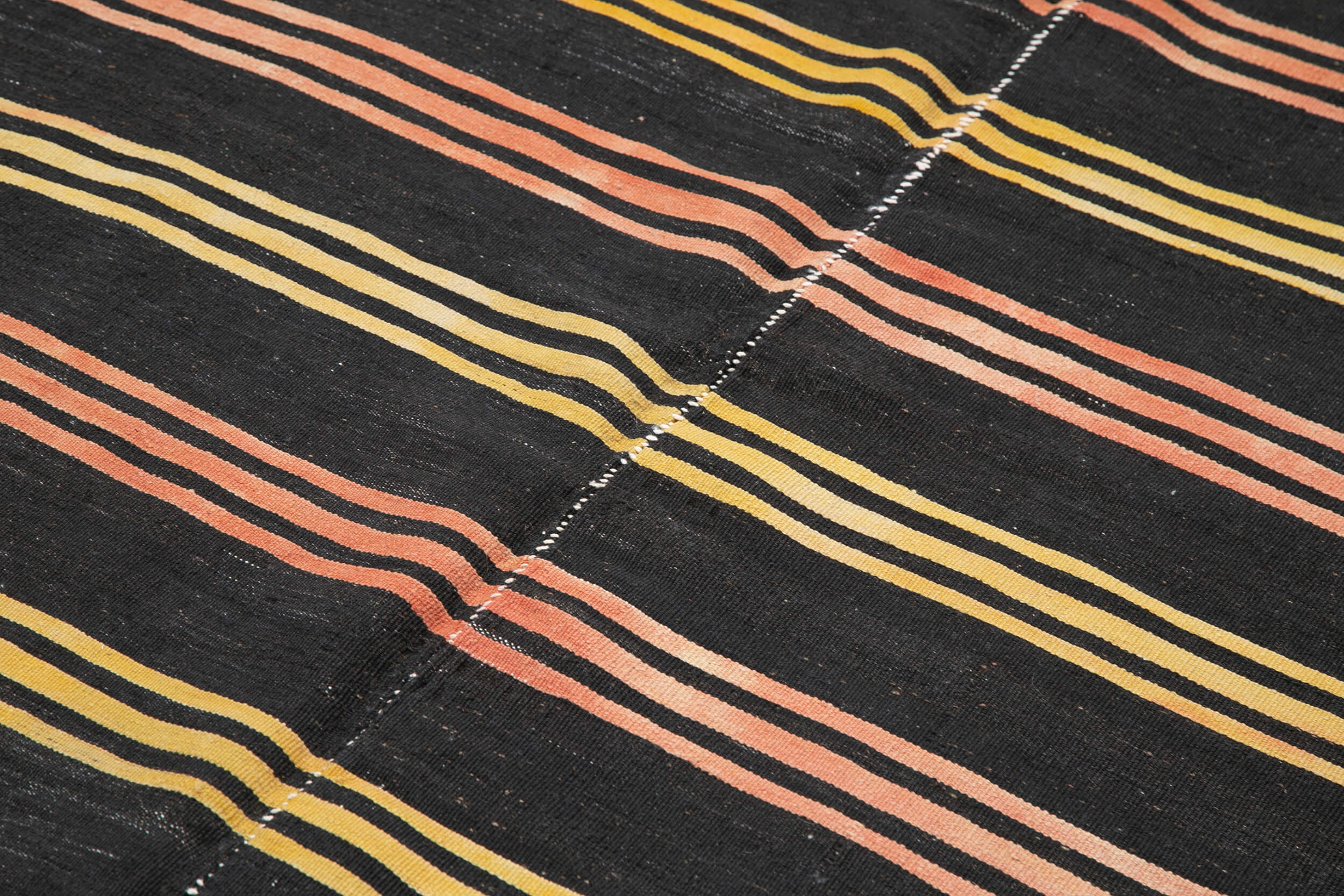 6x10 Brown Vintage Turkish Kilim Rug - 35370