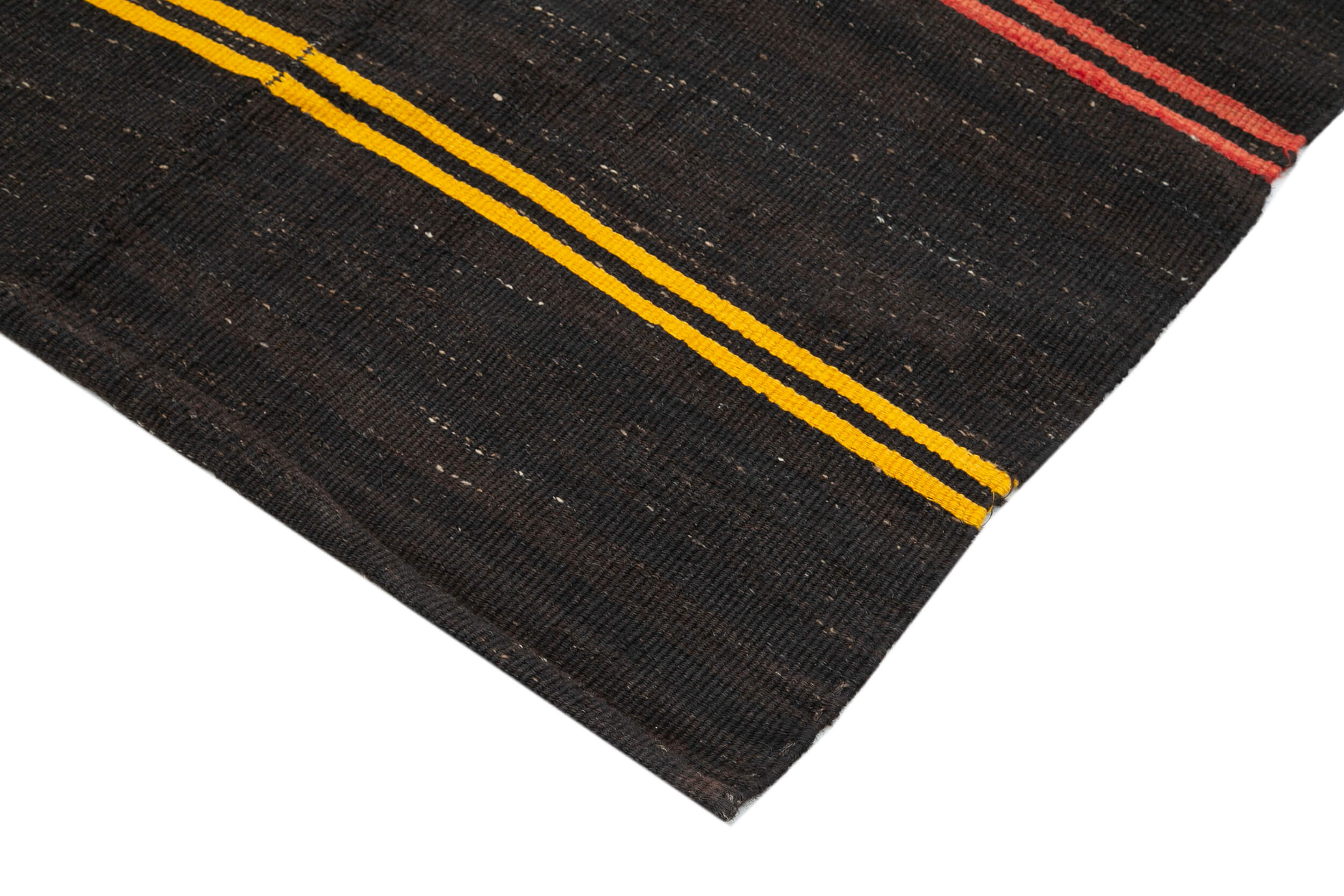 6x14 Brown Vintage Turkish Kilim Rug - 35400