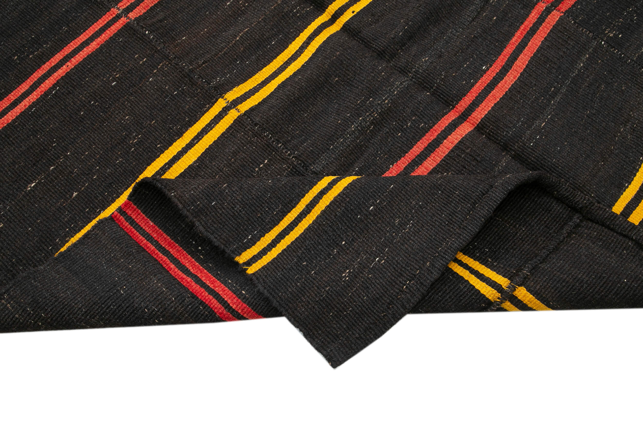 6x14 Brown Vintage Turkish Kilim Rug - 35400