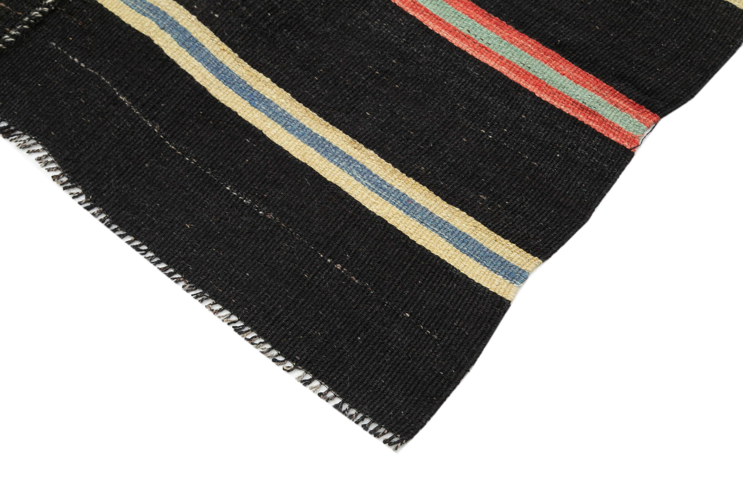 7x12 Brown Vintage Turkish Kilim Rug - 35401