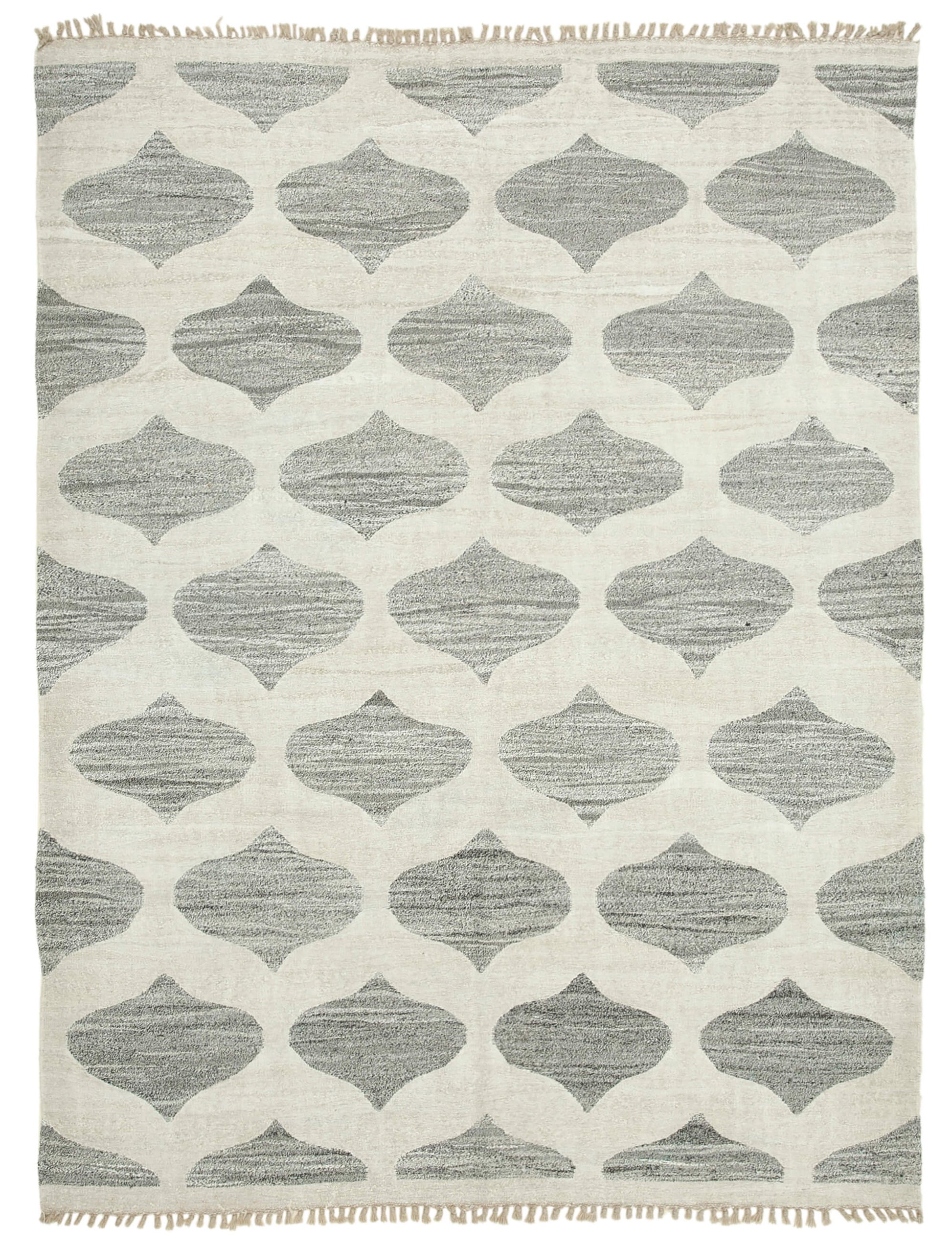 8x10 Grey Contemporary Area Rug - 35454