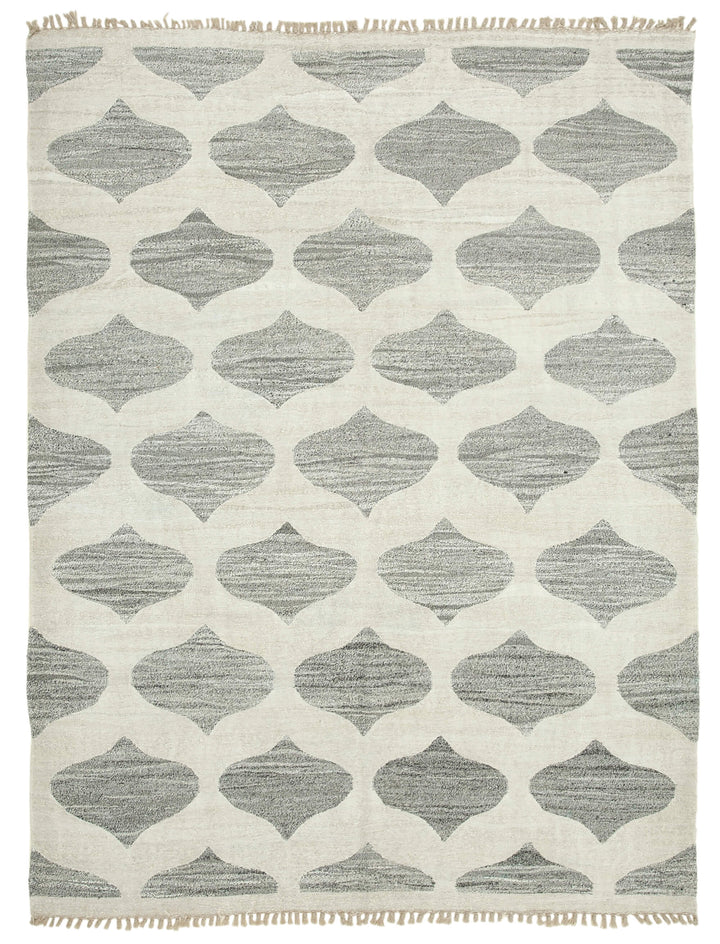 8x10 Grey Contemporary Area Rug - 35454